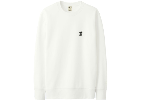 KAWS x Uniqlo x Peanuts Small Snoopy Sweatshirt (Japanese Sizing) White