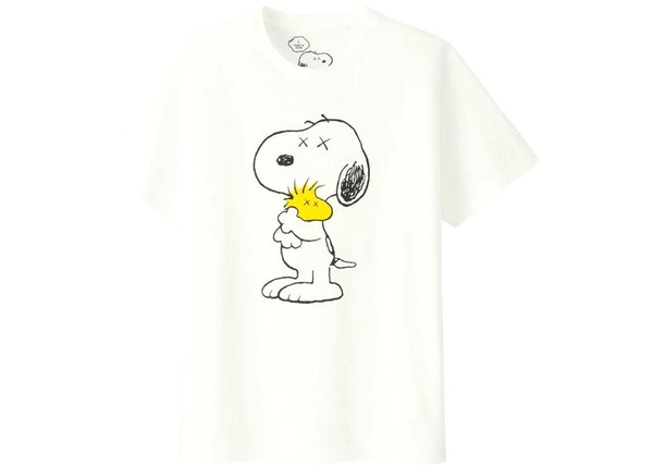 KAWS x Uniqlo x Peanuts Snoopy & Woodstock Tee (Japanese Sizing