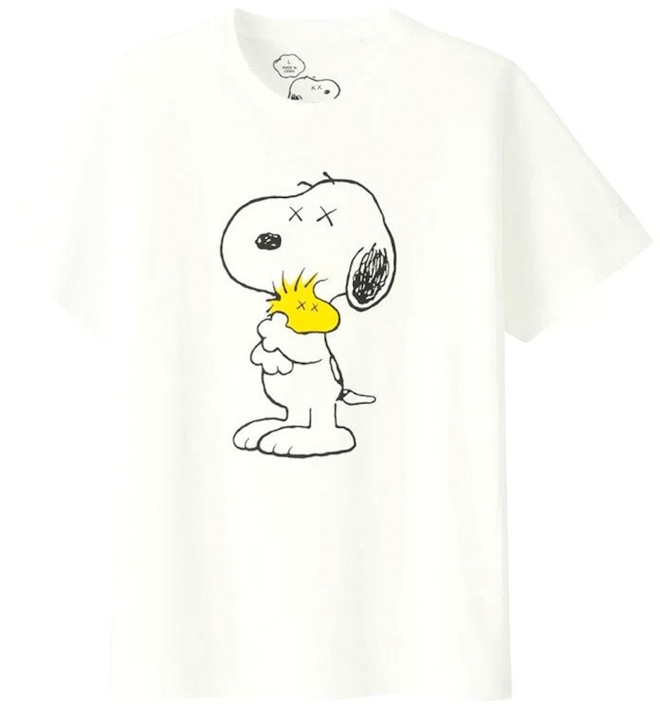Kaws X Uniqlo X Peanuts Snoopy Woodstock Tee White Ss17 Kaws X Uniqlo X Peanuts Snoopy Woodstock Tee White Ss17