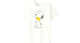 KAWS x Uniqlo x Peanuts Snoopy & Woodstock Tee White