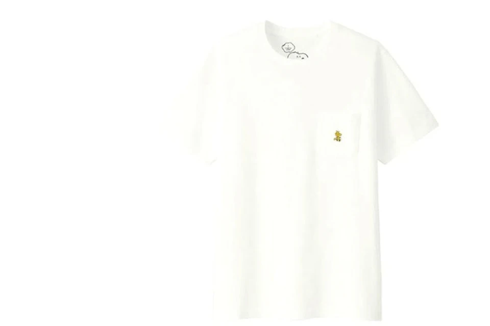 KAWS x Uniqlo x Peanuts Woodstock Pocket Tee (Japanese Sizing) White
