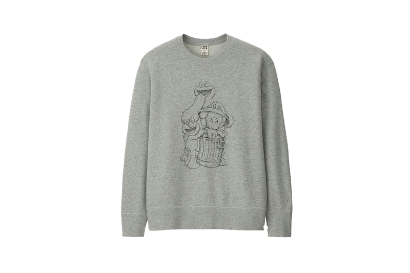 Kaws sesame street crewneck online