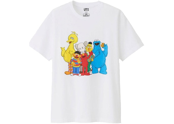 KAWS x Uniqlo x Sesame Street Group #2 Tee (Japanese Sizing 