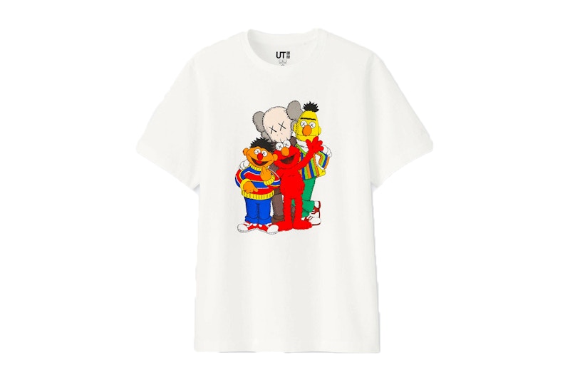 Men kaws x sesame street outlet sweatshirt