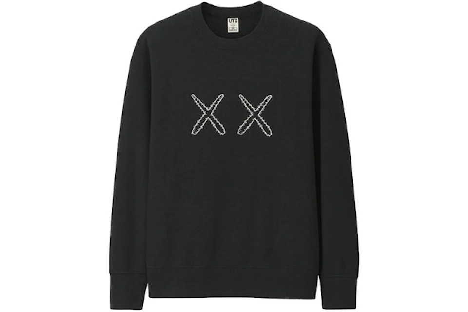 KAWS x Uniqlo x Sesame Street XX Sweatshirt (Japanese Sizing) Black