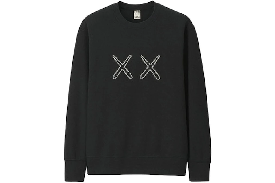 KAWS x Uniqlo x Sesame Street XX Sweatshirt (Japanese Sizing) Black
