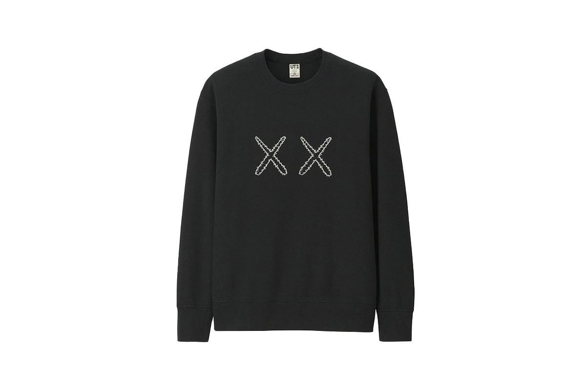 KAWS x Uniqlo x Sesame Street XX Sweatshirt Black - FW18 - GB