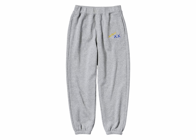 Pre-owned Kaws X Warhol 473557 Sweatpants (asia Sizing) In Gray