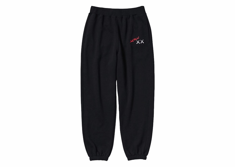 Pre-owned Kaws X Warhol 476120 Sweatpants (asia Sizing) In Black