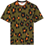 Palm Angels Leopard Bear Classic T-shirt Black/Multicolor Men's - SS22 - US