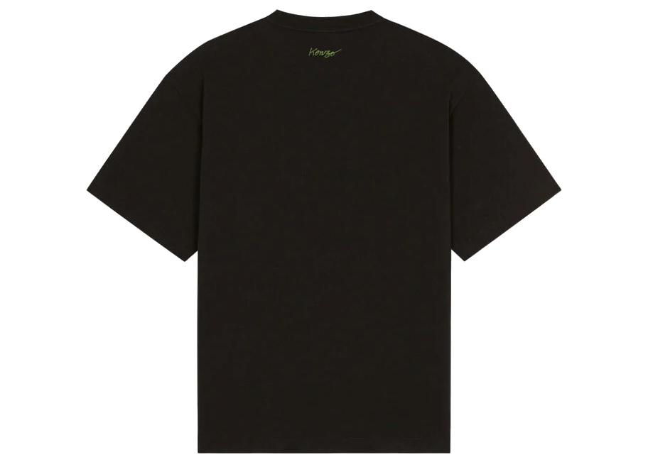 KENZO POPPY by Nigo Oversized Pocket T-Shirt Black