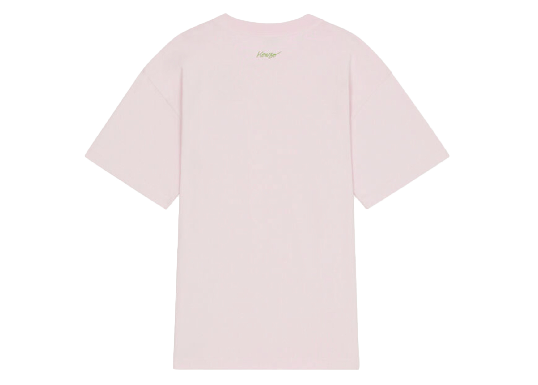 KENZO POPPY by Nigo Women's Oversized Pocket T-Shirt Faded Pink