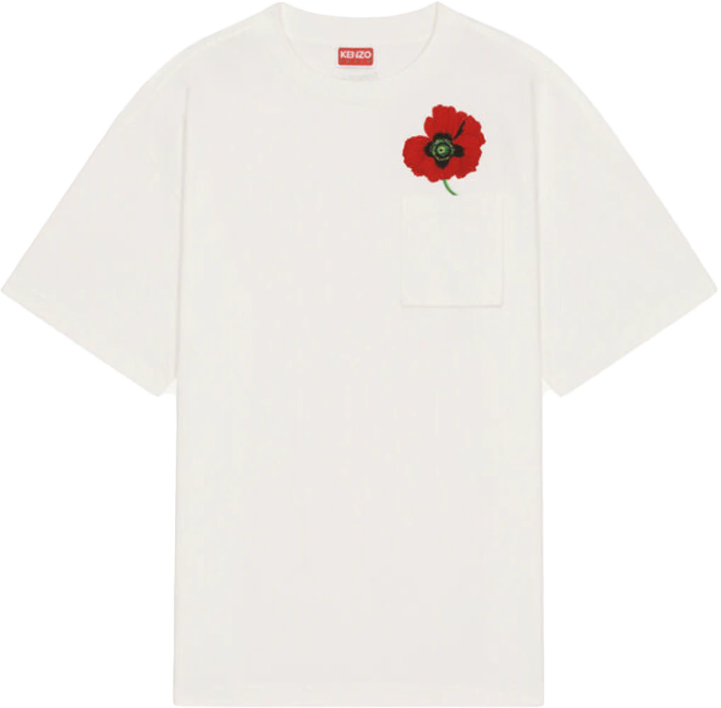 KENZO POPPY by Nigo Oversized Pocket T-Shirt 'Black' - FC55TS096CSM.BLK