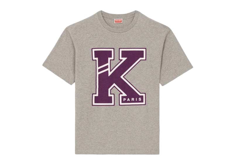 Kenzo paris grey on sale t shirt