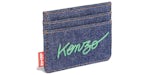 KENZO x LEVI’S Porte-cartes en denim Rinse Bleu Denim