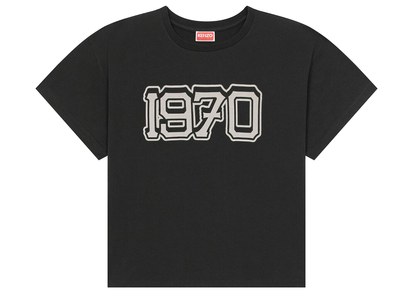 KENZO x Nigo 1970 Varsity Boxy T-Shirt Black