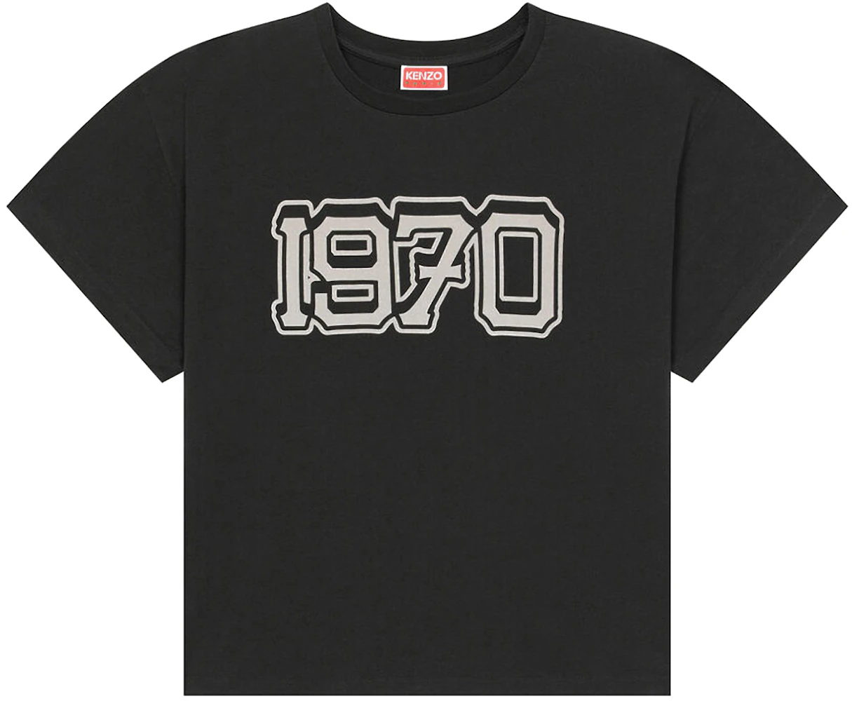 Kenzo x Nigo 1970 Varsity Boxy T-Shirt Black