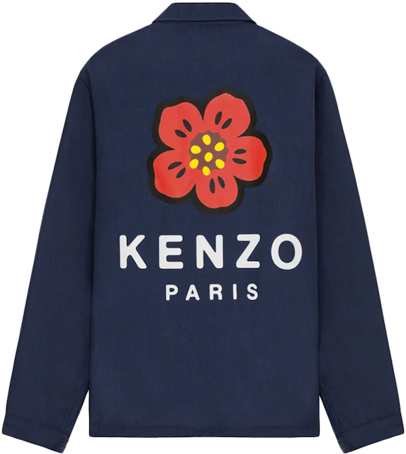 Oppervlakkig Verkoper Het is de bedoeling dat KENZO x Nigo Boke Flower Coach Jacket Navy - SS22 - US