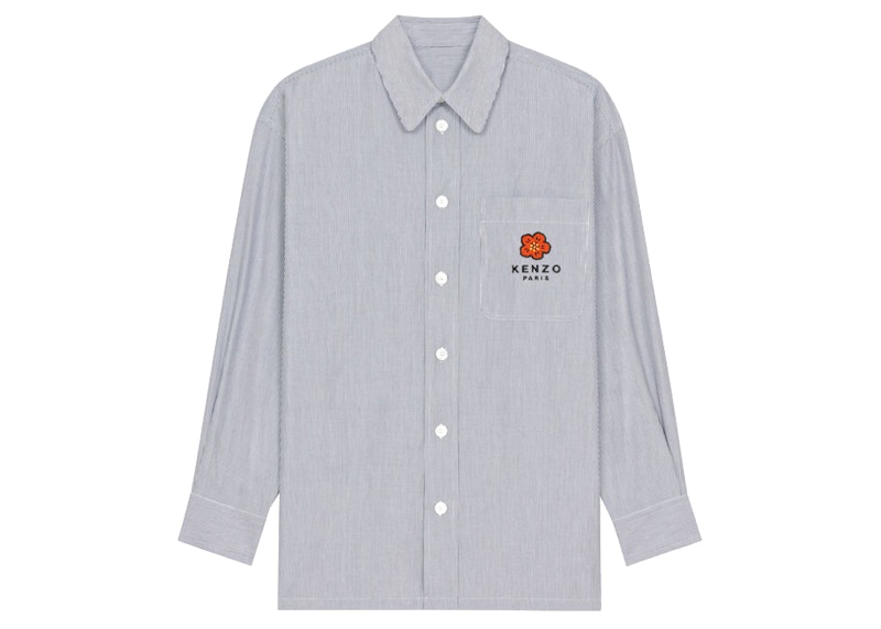 送料無料 いつまで Crest Flower Boke Nigo x KENZO On Shirt Oversized Pocket トップス