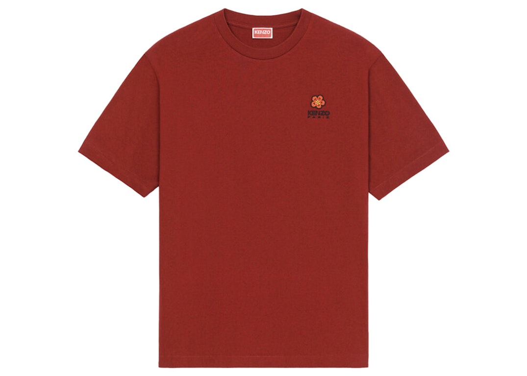 Pre-owned Kenzo X Nigo Boke Flower Crest T-shirt Bordeaux