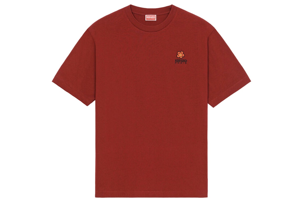 Pre-owned Kenzo X Nigo Boke Flower Crest T-shirt Bordeaux