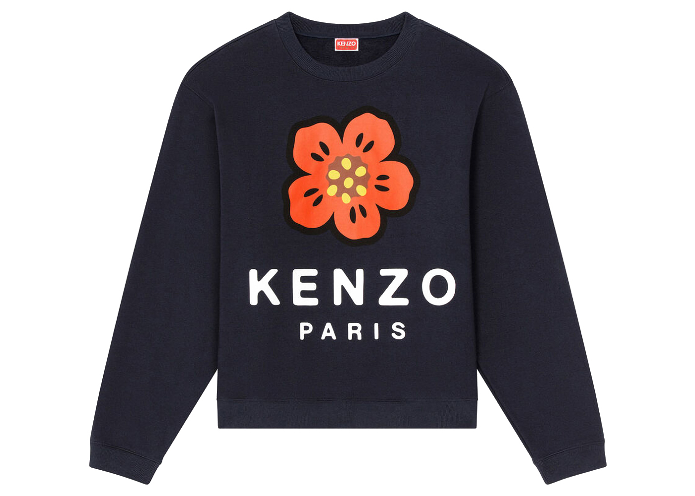 KENZO x Nigo Boke Flower Crewneck Sweatshirt Midnight Blue - FW22 