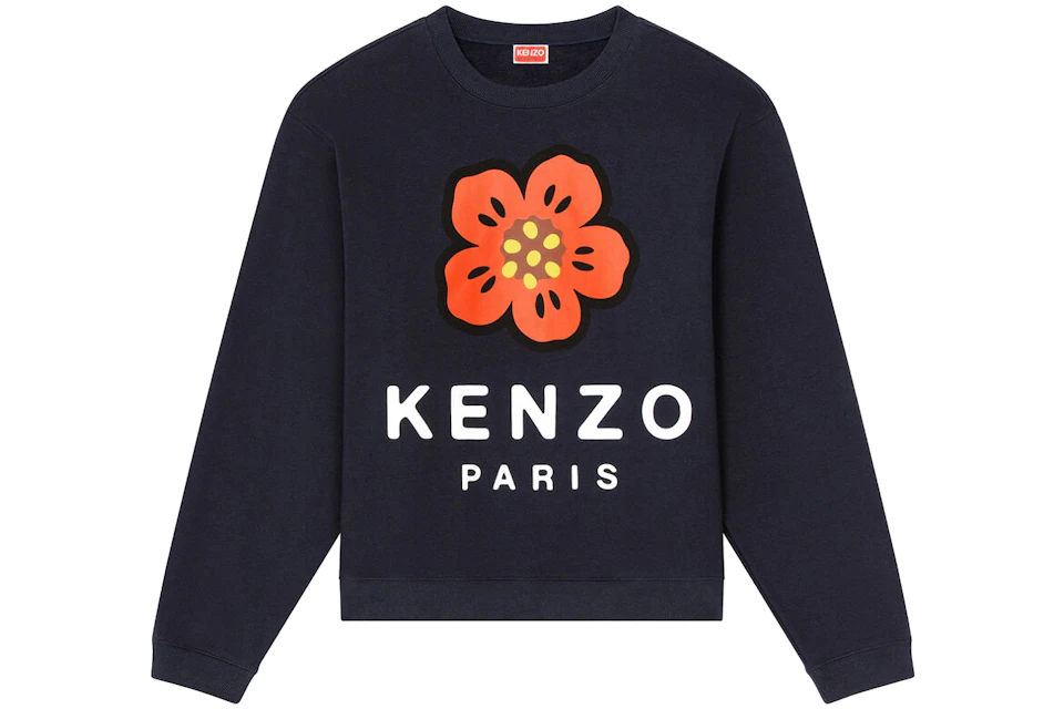KENZO x Nigo Boke Flower Crewneck Sweatshirt Midnight Blue