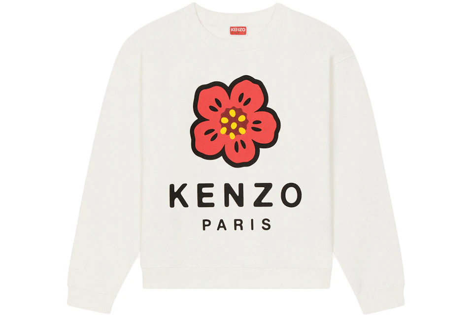 KENZO x Nigo Boke Flower Crewneck Sweatshirt White