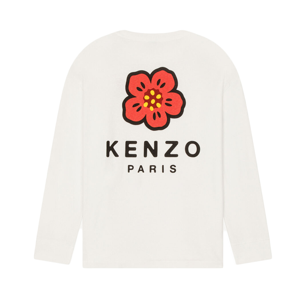 KENZO x Nigo Boke Flower L/S T-Shirt White