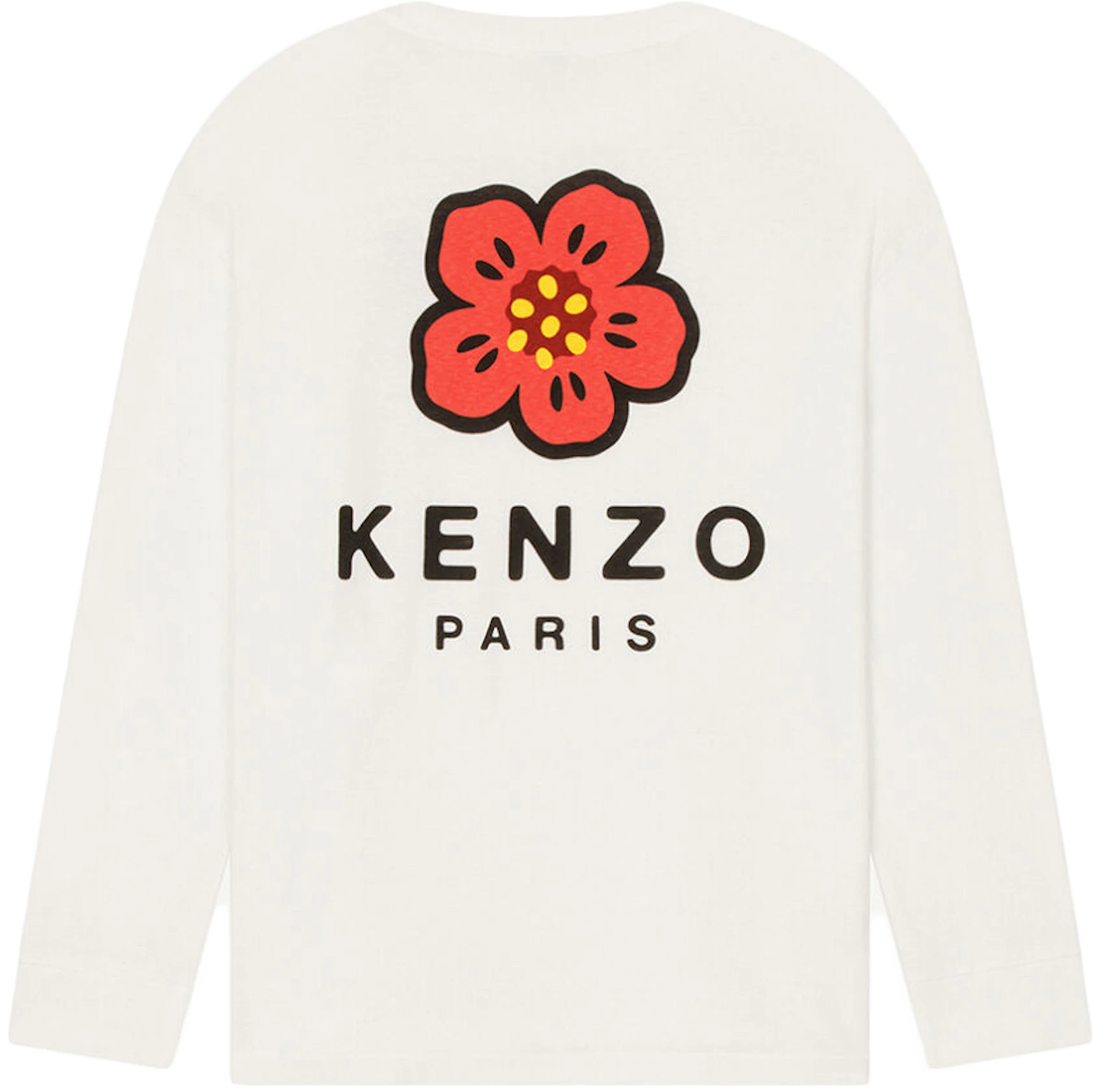 Migratie Purper brandwond KENZO x Nigo Boke Flower L/S T-Shirt White - SS22 - US