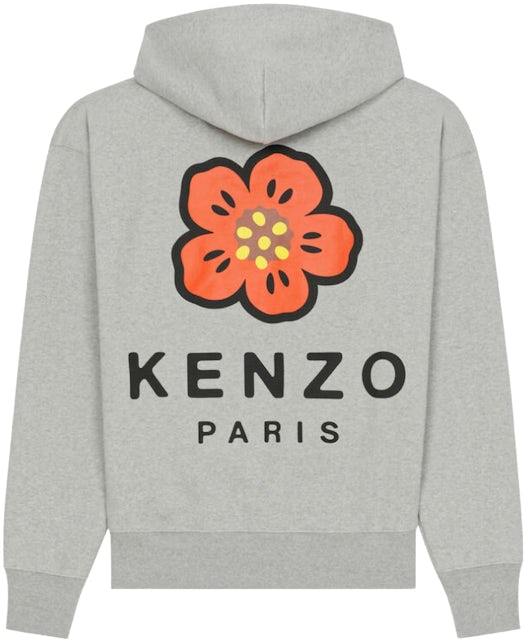 Kenzo x Nigo Boke Flower Oversized Hoodie Pearl Grey