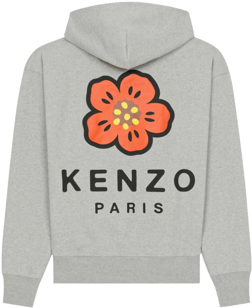 KENZO x Nigo Boke Flower Oversized Hoodie Pearl Grey Men's - FW22 - US