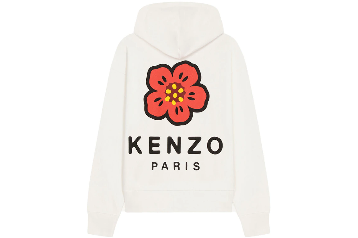 KENZO x Nigo Boke Flower Oversized Hoodie White