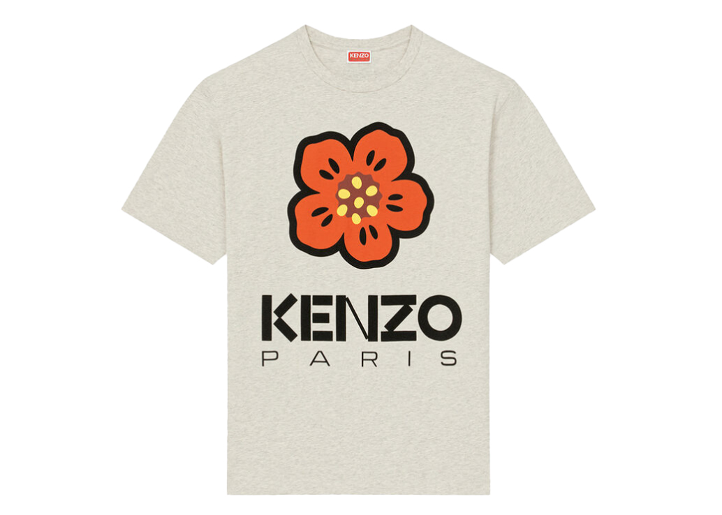 KENZO x Nigo Boke Flower T-Shirt Pale Grey