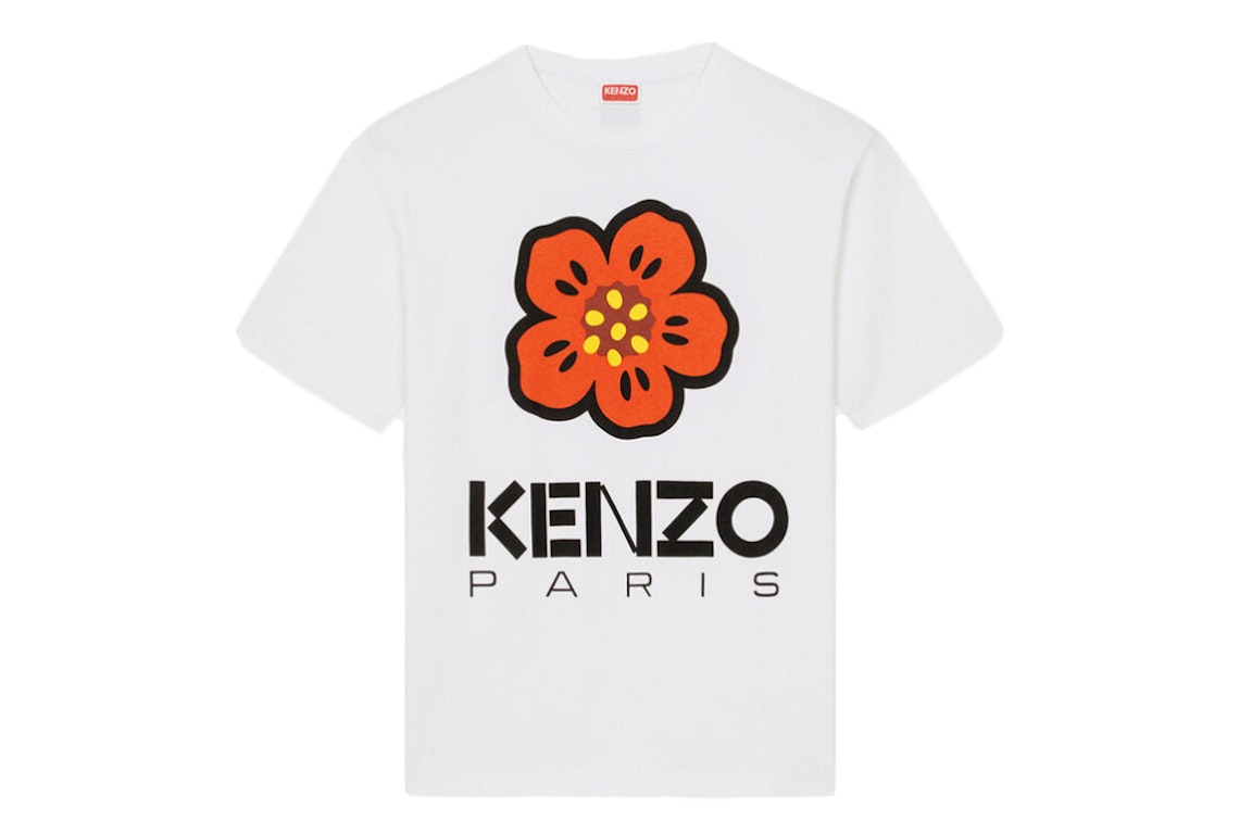 Pre-owned Kenzo X Nigo Boke Flower T-shirt White