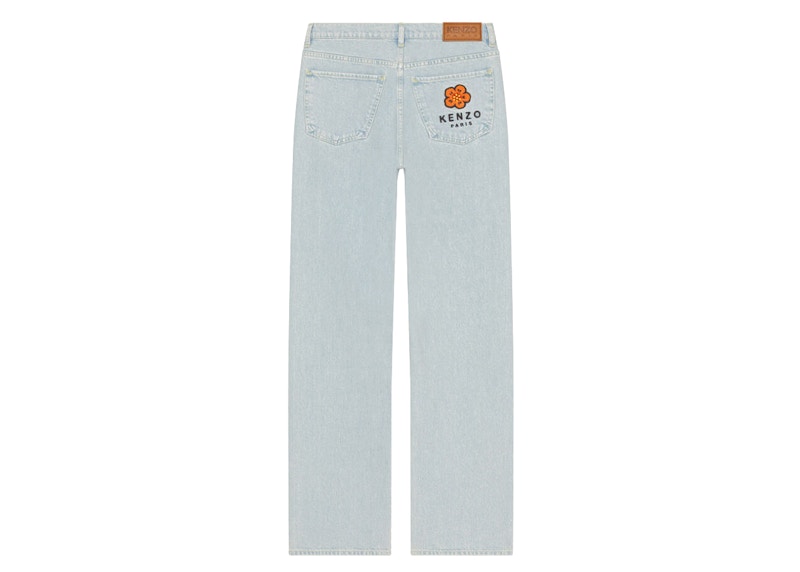 KENZO x Nigo Boke Flower Women's Crest Jeans Sky Blue - SS22 - JP