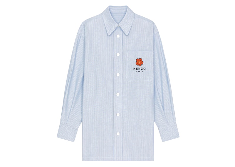 KENZO x Nigo Boke Flower Women's Crest On Pocket Oversized Shirt