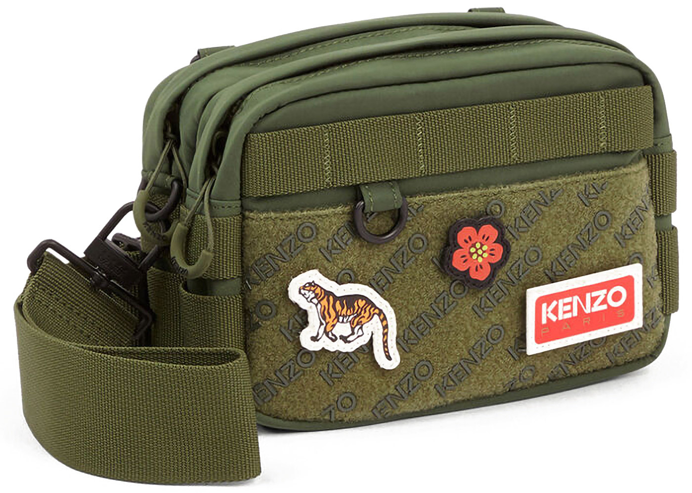 KENZO x Nigo Jungle Sholder Bag Dark Khaki - FW22 - US