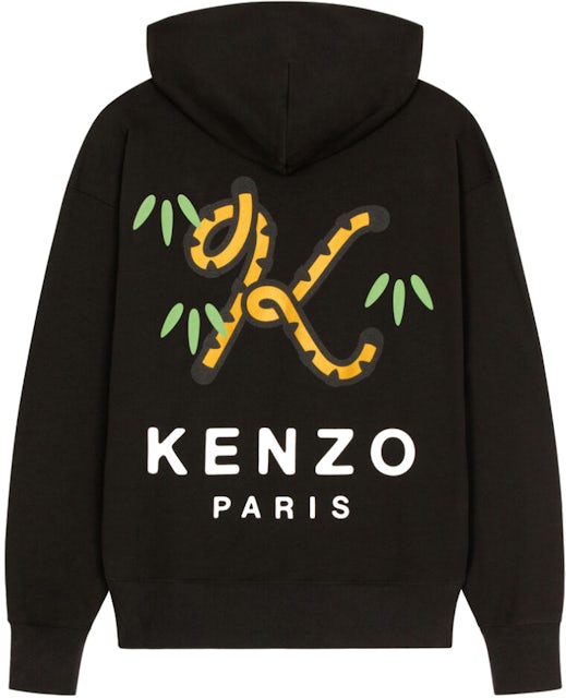 KENZO x Nigo Tiger Tail Regular Women's Sweatshirt Black - SS22 - IT