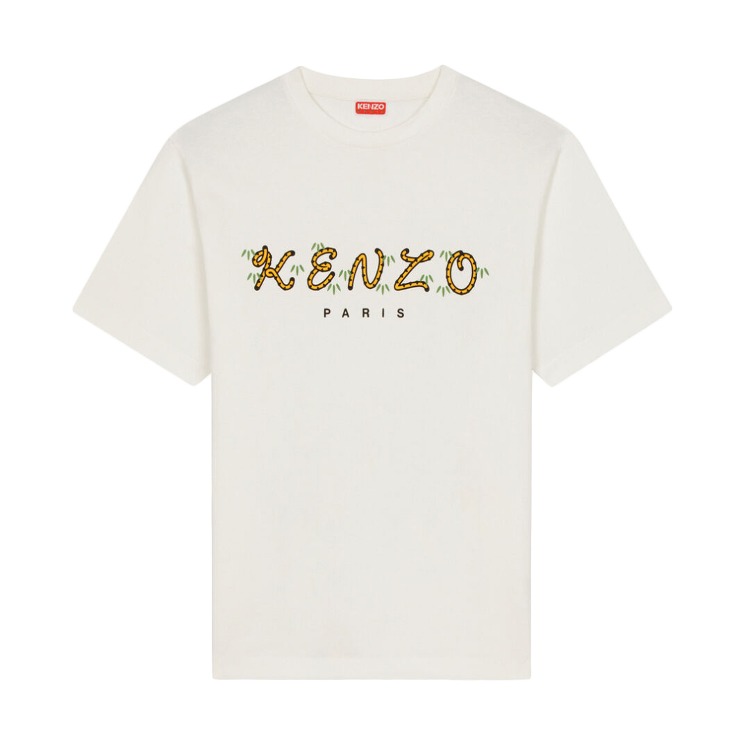KENZO x Nigo Tiger Tail Relaxed T-Shirt Off White