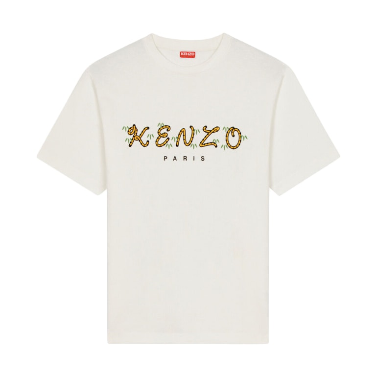 Pre-owned Kenzo X Nigo Tiger Tail Relaxed T-shirt Off White