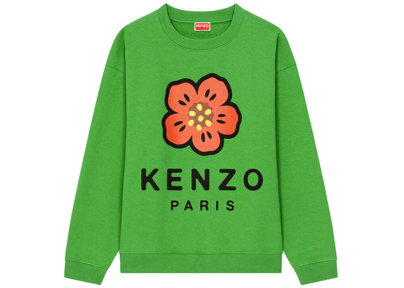 Kenzo Black & Green Monogram Seasonal Jacket Kenzo