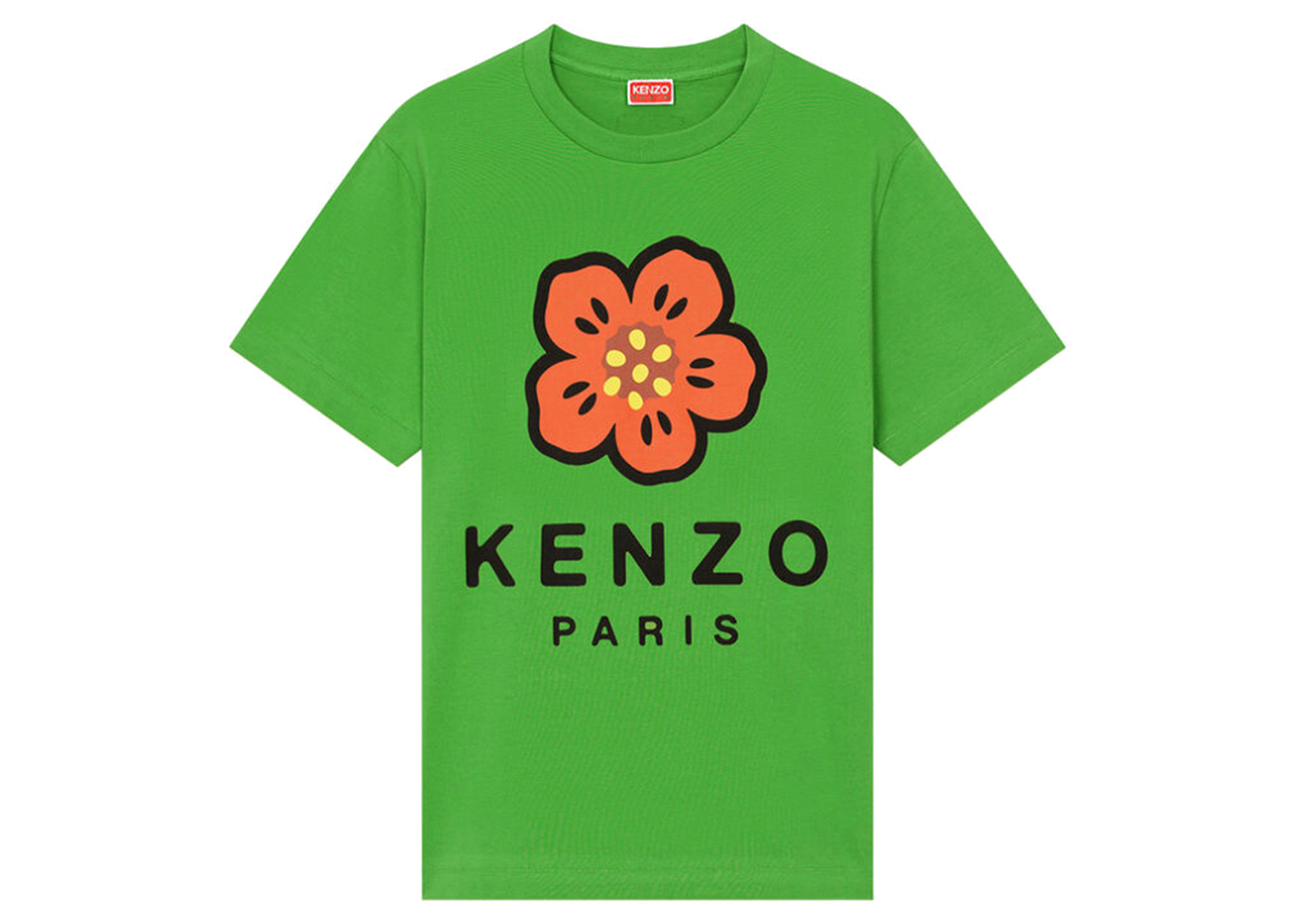 KENZO x Nigo Womens Boke Flower Loose T-Shirt Grass Green - FW22 - JP