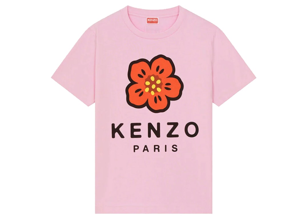 Pre-owned Kenzo X Nigo Womens Boke Flower Loose T-shirt Rose