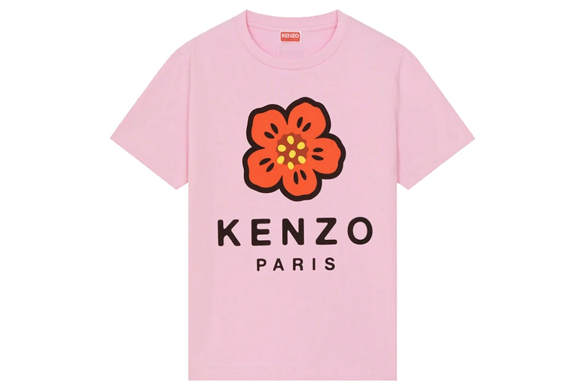 Pre-owned Kenzo X Nigo Womens Boke Flower Loose T-shirt Rose