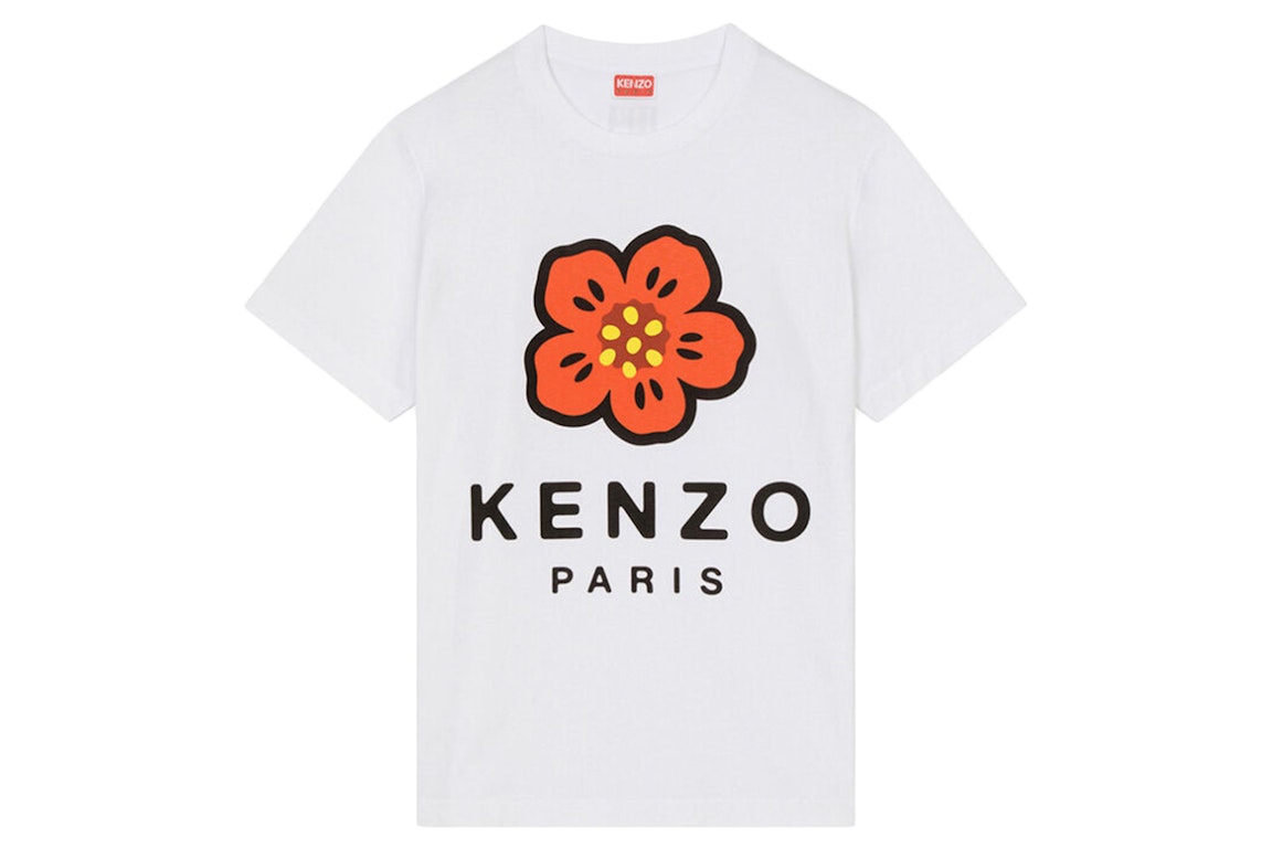 Pre-owned Kenzo X Nigo Womens Boke Flower Loose T-shirt White