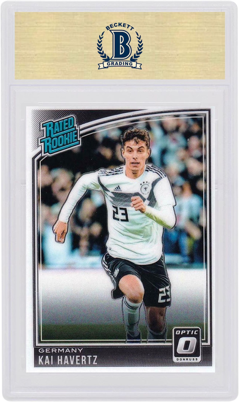 Kai Havertz 2018 Donruss Soccer Rated Rookie Optic #191 (PSA or 