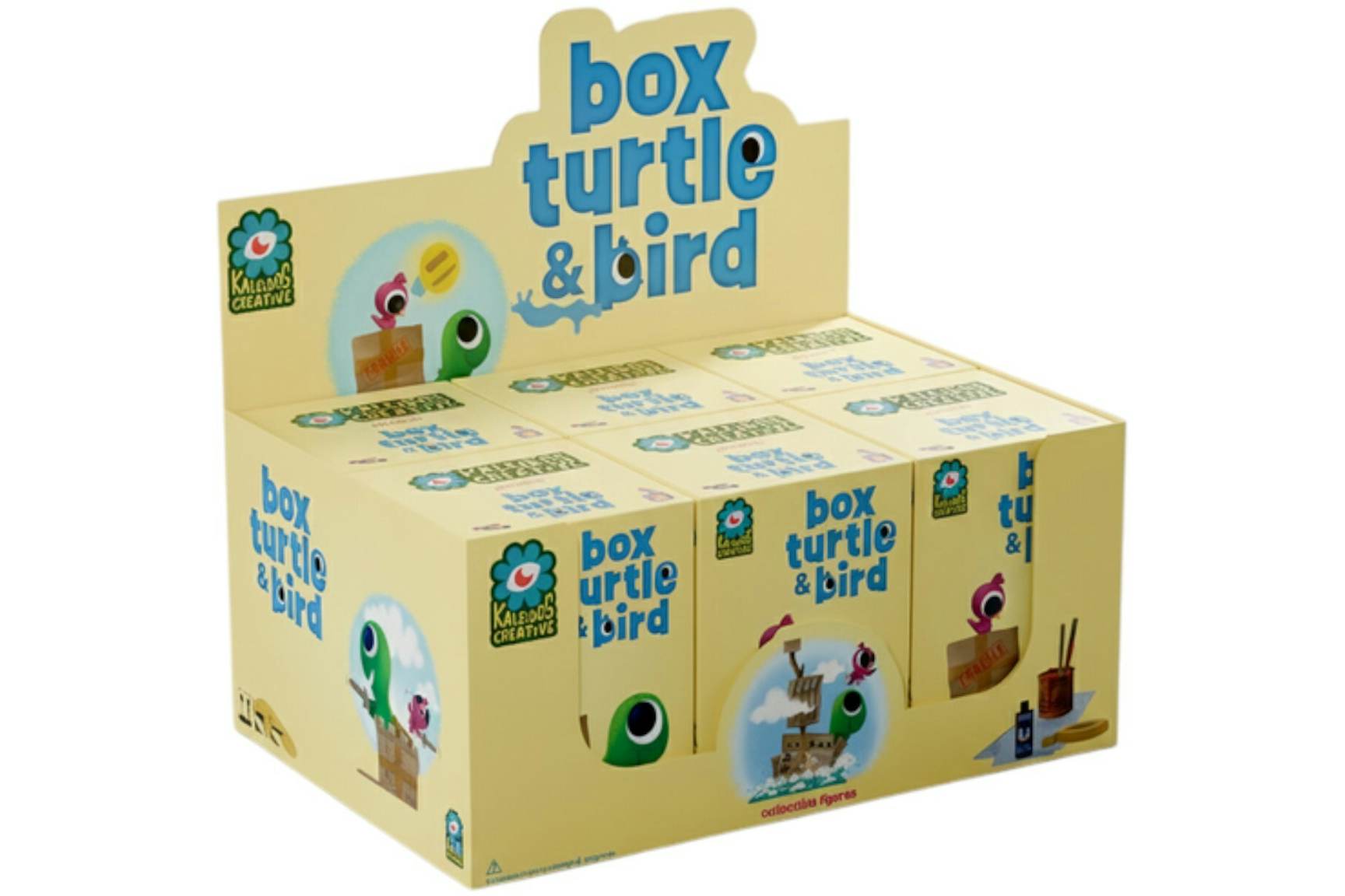 Kaleidos Creative Box Turtle & Bird Sealed Case (6 Blind Boxes) - KR