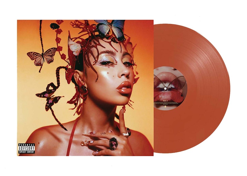 Kali Uchis Red Moon in Venus Urban Outfitters Exclusive LP Vinyl Salmon