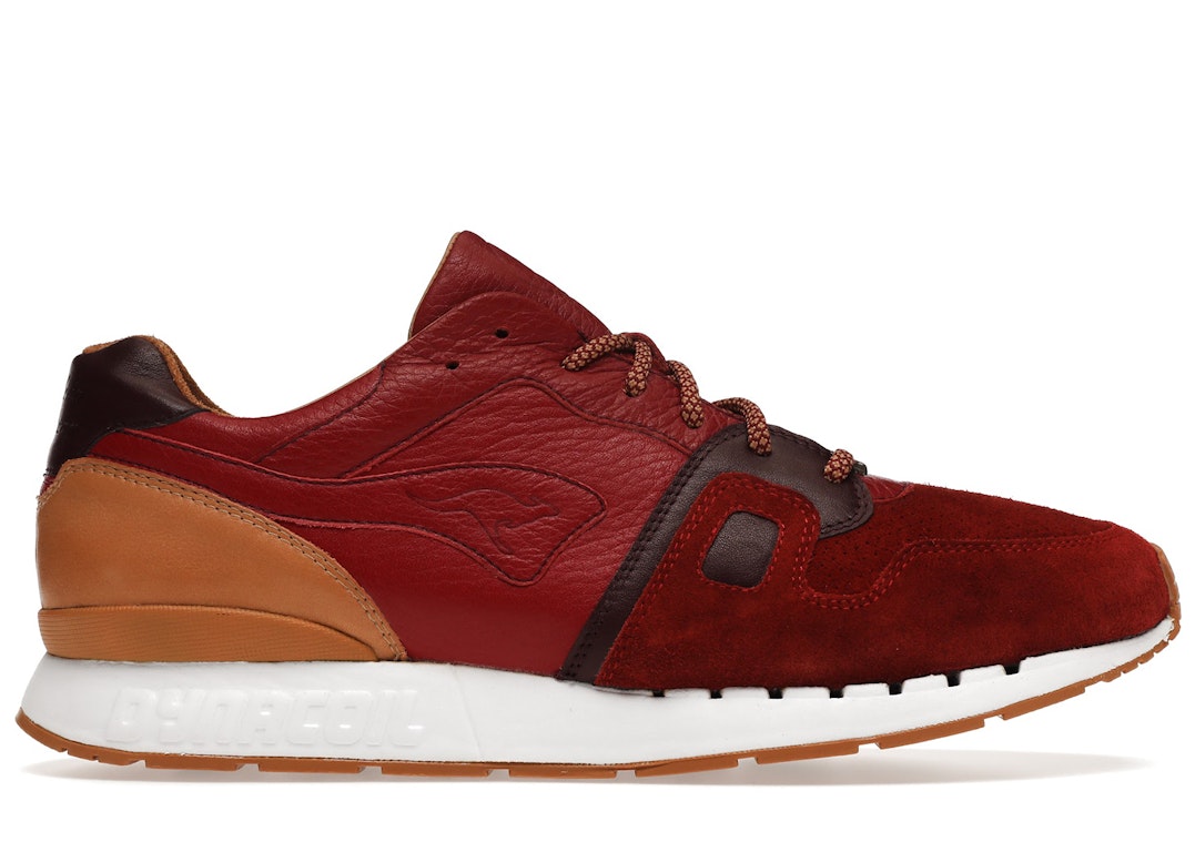 Pre-owned Kangaroos Omnicoil 2 Afew Jelly In Jelly Red/peanut Butter